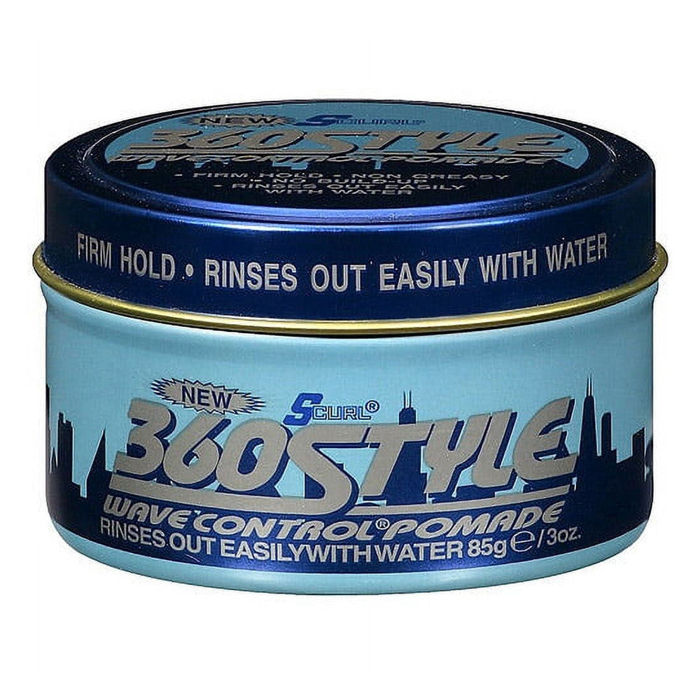 Lusters S-Curl 360 Style Wave Control Hair Pomade - 3 Oz